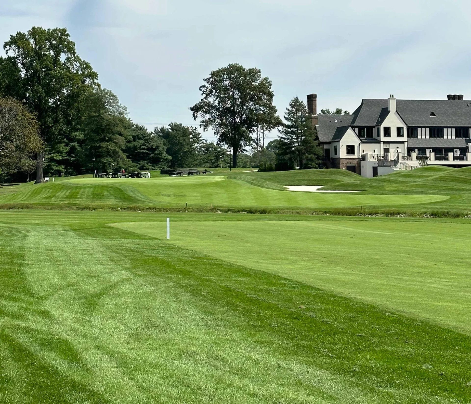 The greens and clubhouse at Suneagles Golf Club, New Jersey